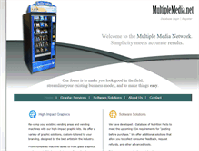 Tablet Screenshot of multiplemedia.net